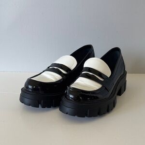 Artica Black & White Chunky Loafers EU 37 Made in Ukraine